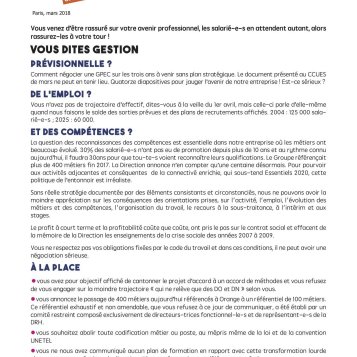 Lettre ouverte a Stéphane Richard