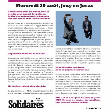 Bloquons le Medef