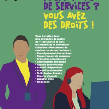 Salarié·e d'un prestataire de Services ? Vous avez des droits !