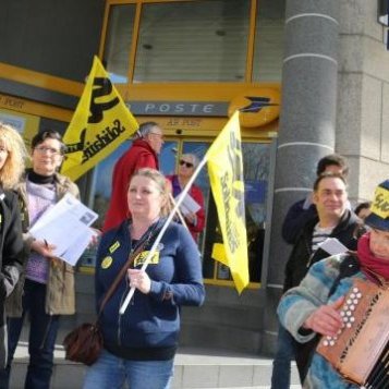 Sud Ptt contre la fermeture des bureaux de poste
