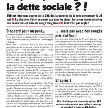 Pour Solde de tout comptes - Un pont pour régler... la dette sociale ?!