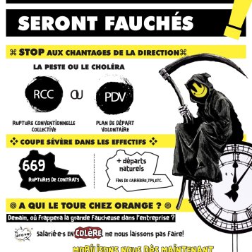 Orange -LE DEMANTELEMENT CONTINUE 669 CONTRATS DE TRAVAIL SERONT FAUCHÉS ! 