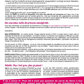 La directrice générale ne nous écoute pas : Boycottons son discours ! 