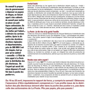 Plis électoraux 2e tour de la présidentielle 