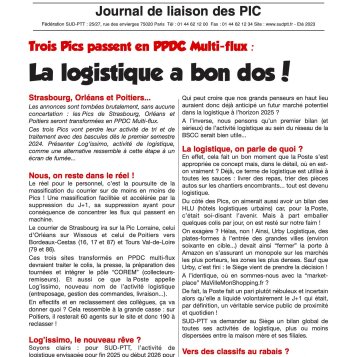Trois Pics passent en PPDC Multi-flux : La logistique a bon dos !