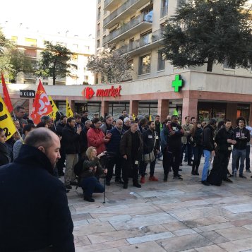 120 personnes accompagnent Gael de SUD Poste 92