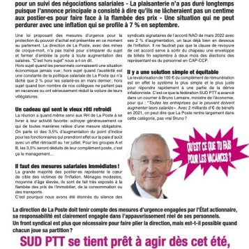 Pouvoir d'achat, suite : Si t'as besoin de rien, fais moi signe !