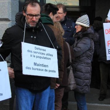 Contre la fermeture de 3 bureaux de poste, ils organisent la résistance