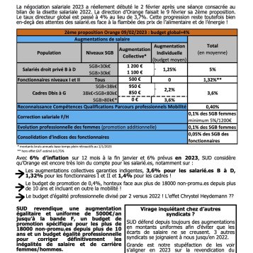 Orange - 291M€ versés en Intéressement et participation en 2023