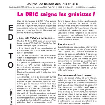 La DRIC saigne les grévistes !