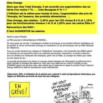 Orange - Le 18 octobre : ON RAGE 