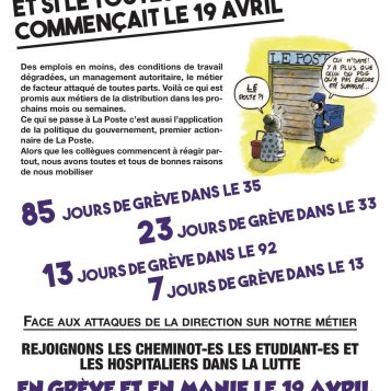 A la distri tous ensemble le 19 avril 