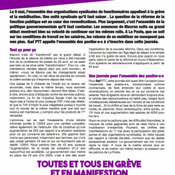 Le 9 mai dire NON à Macron 