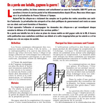 Le grand débat des biens communs
