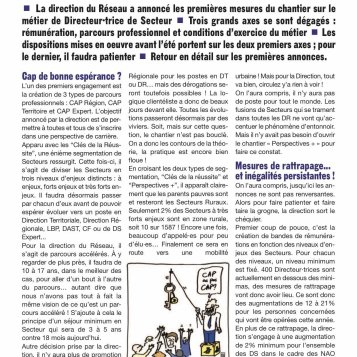 Sur le métier Directeur-Directrice de Secteur au réseau 