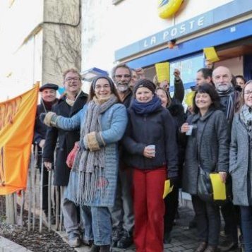 Pour La Poste de Langon, ils manifestent à Redon
