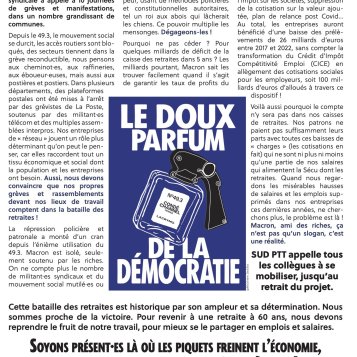 Le avril, amplifions la grève et les blocages !