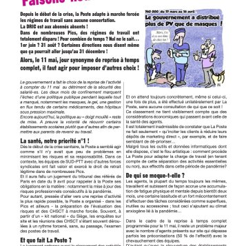 La santé et le quotidien au travail, notre priorité ! Faisons-nous entendre le 11 mai !