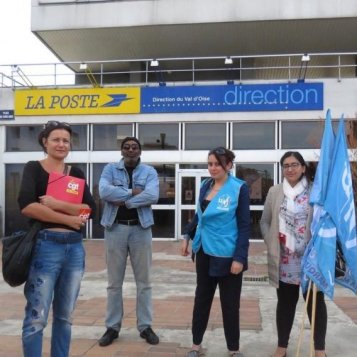 A Sarcelles, la grève à la Poste continue
