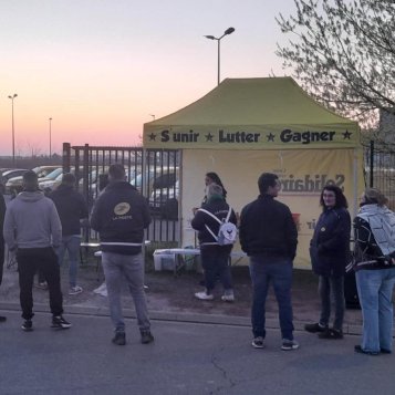 Grève majoritaire à Chalette