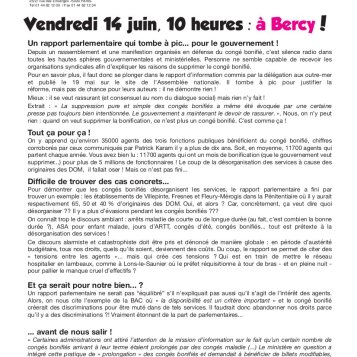 Pour défendre les congés bonifiés : toutes et tous à Bercy le 14 juin 