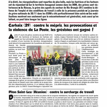 Info Luttes - décembre 2017