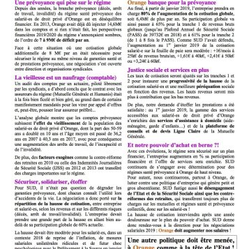 Santé/Prévoyance : salarié-es de droit privé à Orange