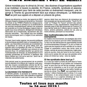 Grève mondiale pour le climat