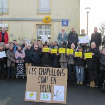 On n'accepte pas la fermeture de La Poste