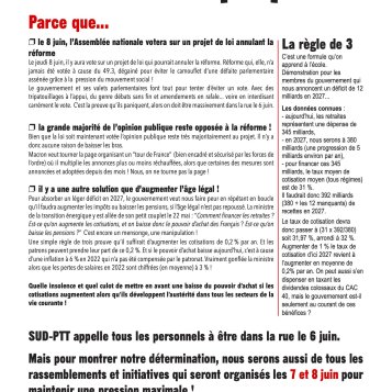 Mardi 6 juin, grèves et manifestations... On remet le paquet ! 