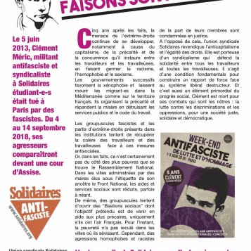 L'extrême-droite tue, faisons son procès