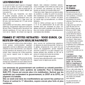 Après les déclarations du gouvernement reprenons l'offensive !