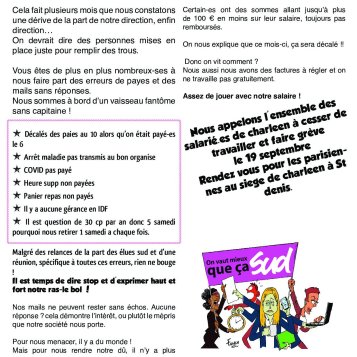 CHARLEEN : mais où sont Nos grands responsables ???