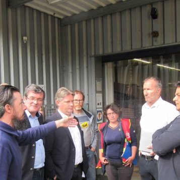 Pont-l'Abbé - Guilvinec : le soutien des élus aux postiers grévistes