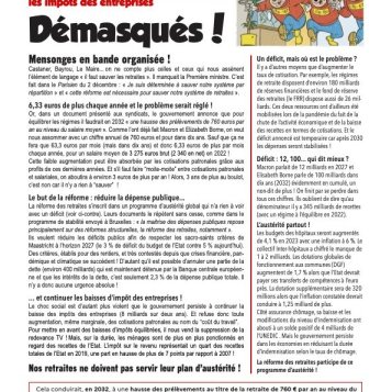 Tract retraites janvier 2023