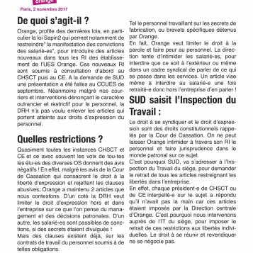 Sur le RI à Orange