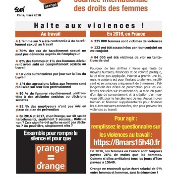 Contre les violences faites aux femmes