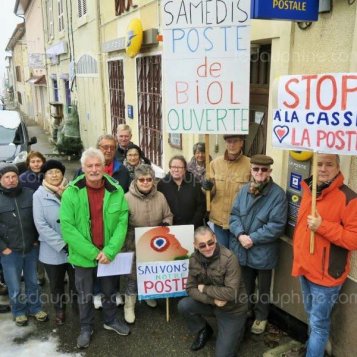 Mobilisations pour défendre les bureaux de poste, demain