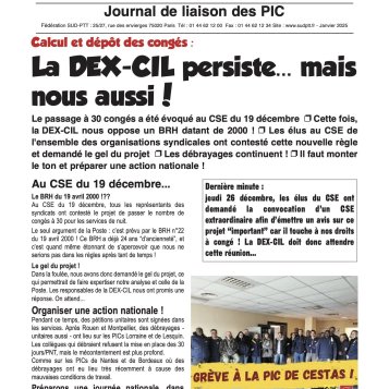 L'InSudmersible - Calcul et dépôt des congés...