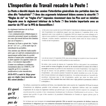 Sur l'interdiction du portable 