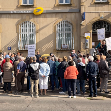 Moulins-lès-Metz : les usagers se mobilisent pour sauver leur bureau de poste