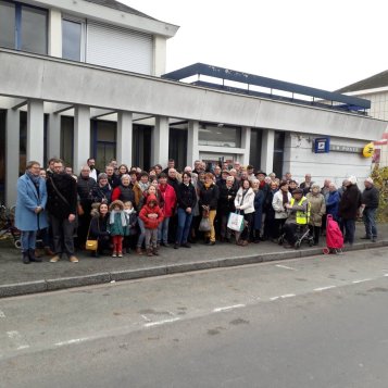 Bellevigne-en-Layon. Ils manifestent pour conserver leur bureau de Poste