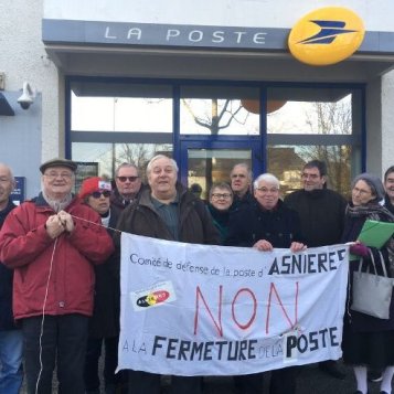 Asnières-les-Bourges : des usagers manifestent contre la fermeture