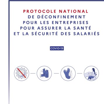 Protocole gouvernemental de déconfinement pour les entreprises