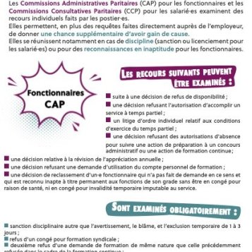 LES ÉLECTIONS CAP-CCP ÇA SERT À QUOI ?