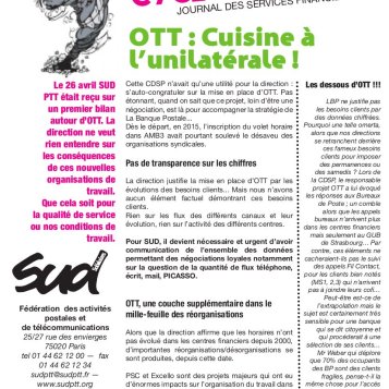 Services financiers - L'oeil du cyclone mai 2019