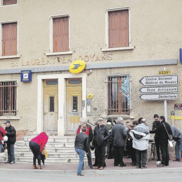Mobilisation pour le bureau de poste