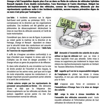 ORANGE : En route pour la casse