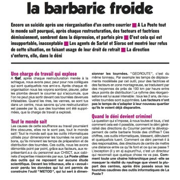 Sarlat : la barbarie froide