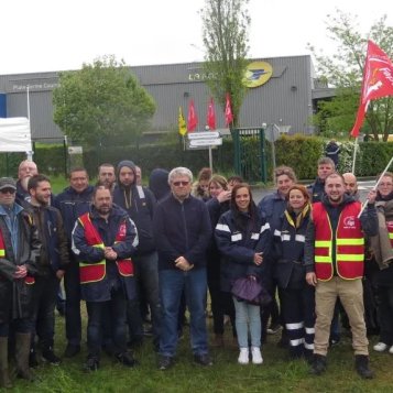 Grève suivie à La Poste d'Amboise